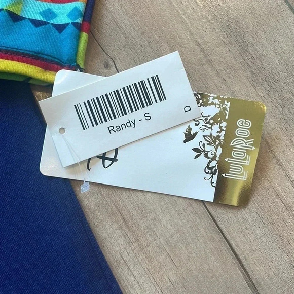 4/$25 NWT LuLaRoe x Disney Colorful Kermit The Frog Randy Top Sz S - Picture 4 of 7